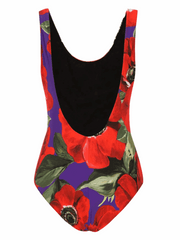 Anemone print one piece swimsuit