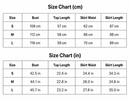 White Broderie Cotton Short-Sleeve Top and Skirt Set