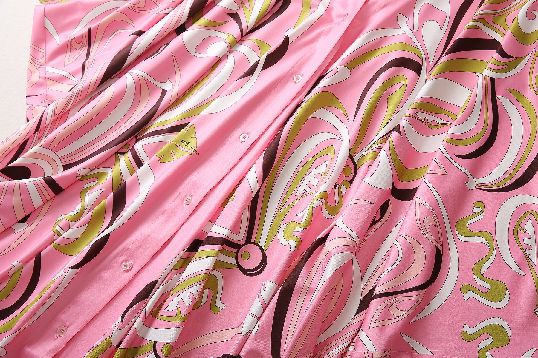 HIGH QUALITY Fashion Summer Women Print  Kaftan Dress Loose Maxi Plus Size  Beach Outerwear In Pink 2023
