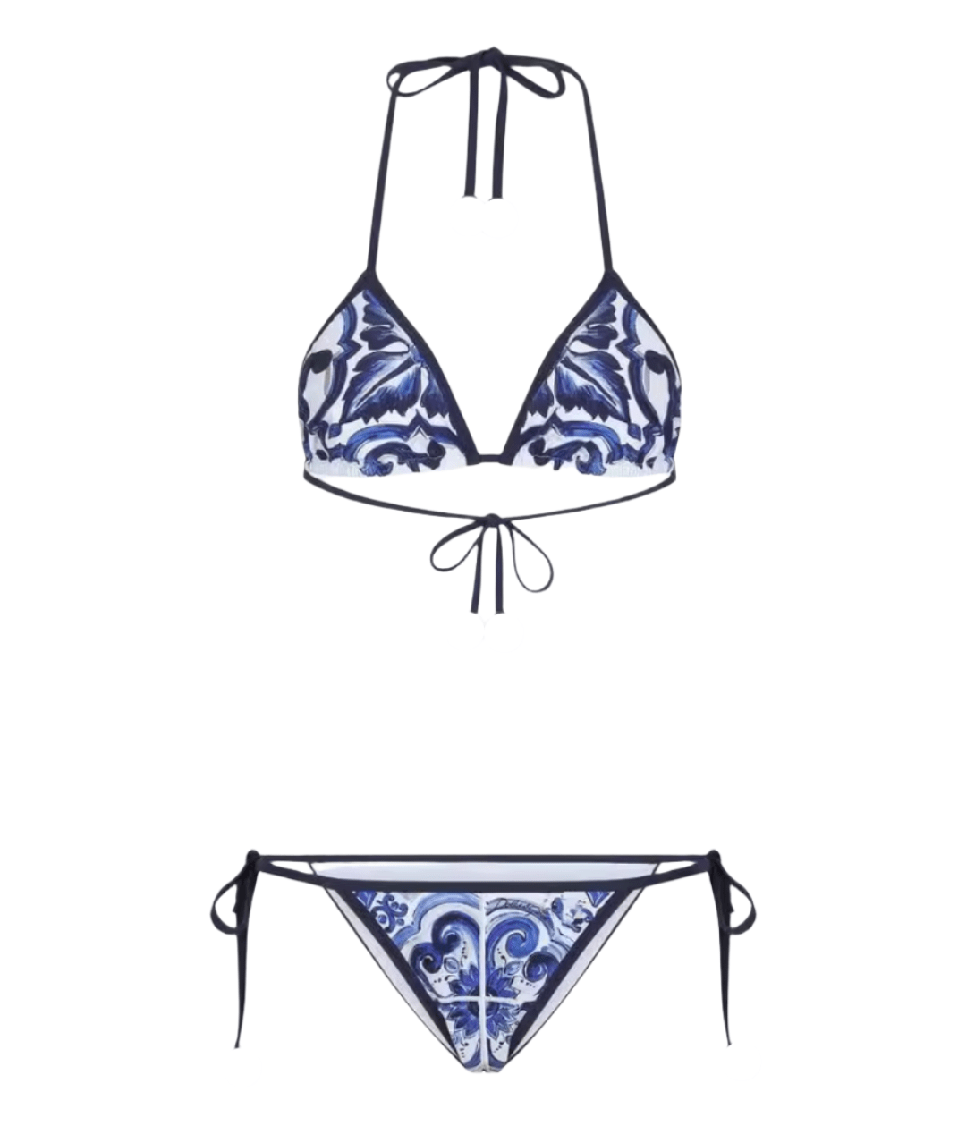 Majolica print bikini (blue, yellow or red)