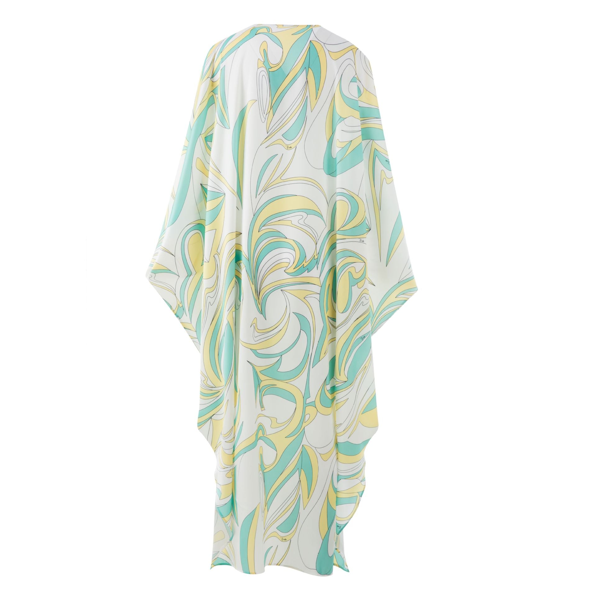 Designer Inspired Women Summer Print Cover-up Caftan Maxi Dress in Plus Size